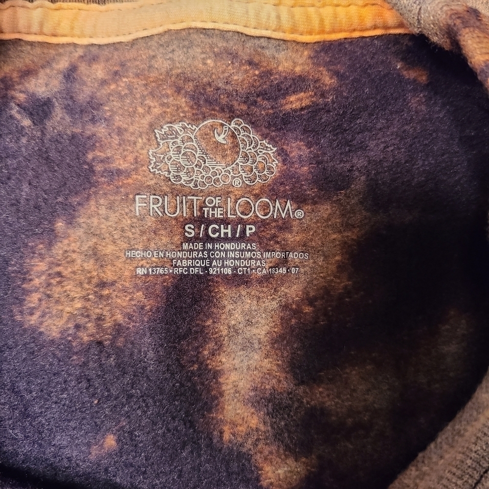 Bleach Wash Gray Crewneck Sweatshirt - Picture 4 of 4